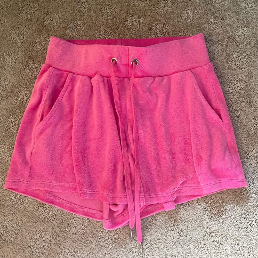 Pink soft shorts